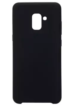 Чехол-накладка для Samsung Galaxy A8+ (2018) SM-A730 силикон (черный)