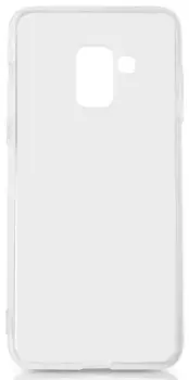 Чехол-накладка для Samsung Galaxy A8 силиконовый (прозрачный)