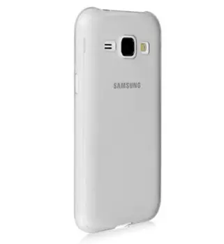 Чехол-накладка для Samsung Galaxy J1 (2016) SM-J120 силиконовый (прозрачный)