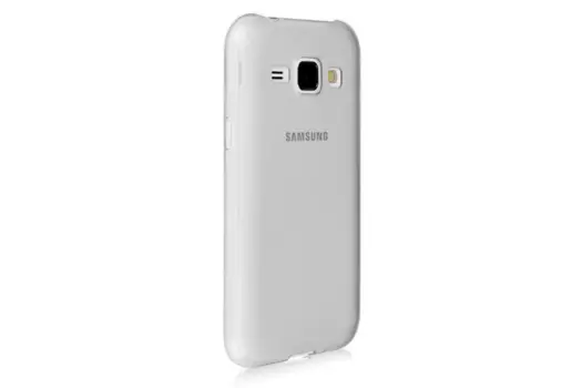 Чехол-накладка для Samsung Galaxy J1 (2016) (SM-J120) силиконовый (прозрачный)