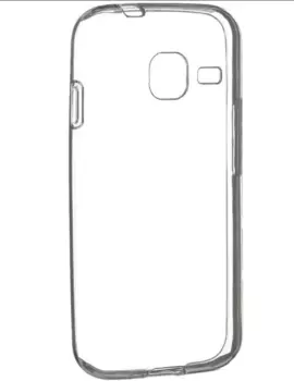 Чехол-накладка для Samsung Galaxy J1 (J100 / J110) силиконовый (прозрачный)