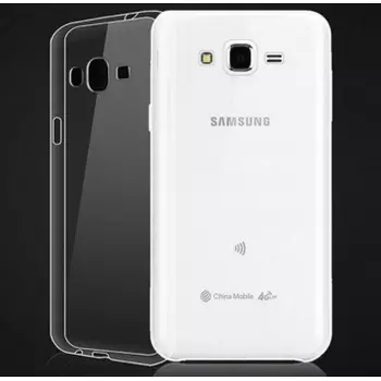 Чехол-накладка для Samsung Galaxy J2 SM-J200 силиконовый (прозрачный)