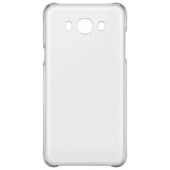 Чехол-накладка для Samsung Galaxy J7 SM-J700 силикон пластик (мятный/прозрачный)