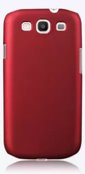Чехол-накладка для Samsung Galaxy S3 / S3 Duos / S3 Neo пластик (красный)
