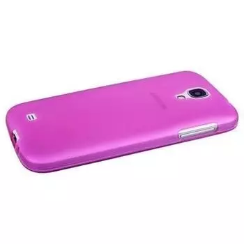 Чехол-накладка для Samsung Galaxy S4 (GT-I9500) силиконовый (фиолетовый)