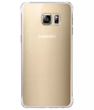 Чехол-накладка для Samsung Galaxy S6 силиконовый с бампером (gold)