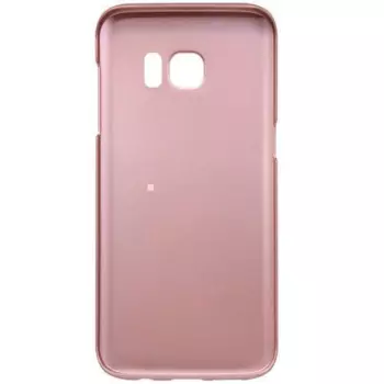 Чехол-накладка для Samsung Galaxy S7 Edge силиконовый с бампером (rose gold)