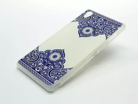 Чехол-накладка для Sony Xperia Z3 силиконовый/стразы (вид2)