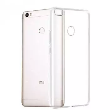 Чехол-накладка для Xiaomi Mi Max 2 силиконовый (прозрачный)