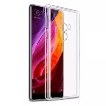 Чехол-накладка для Xiaomi Mi Mix 2 силиконовый (прозрачный)