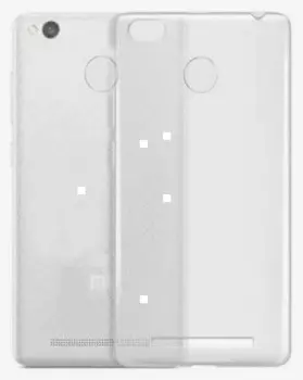 Чехол-накладка для Xiaomi Redmi 3 / 3Pro / 3S силиконовый (прозрачный)