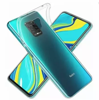 Чехол-накладка для Xiaomi Redmi Note 9 силиконовый (прозрачный)