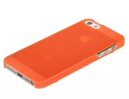 Чехол-накладка Ensi для Apple iPhone SE/5S/5 пластик (красный)