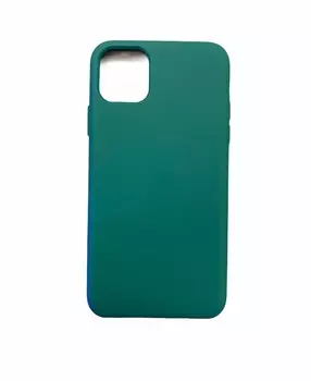 Чехол-накладка FaisON Silicone Case для Apple iPhone 11 Pro Max (темно-зеленый)