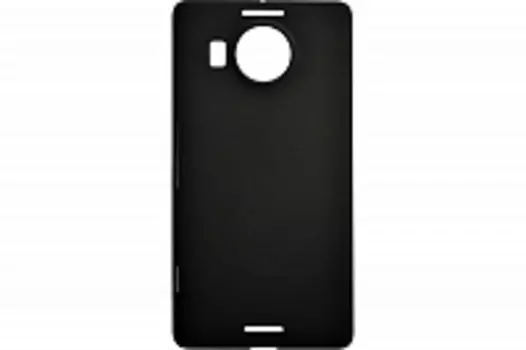 Чехол-накладка Fashion Case для Microsoft Lumia 950 XL силиконовый матовый (черный)
