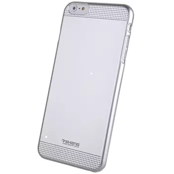 Чехол-накладка Fshang для Apple iPhone 6/6S пластик (серебристый)