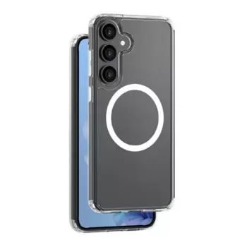 Чехол-накладка Gel Crystal Magsafe (D-84264) для Samsung Galaxy S25+ пластиковый (прозрачный)