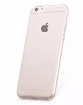 Чехол-накладка Hoco Light Series для Apple iPhone 6/6S силиконовый (прозрачно-розовый)