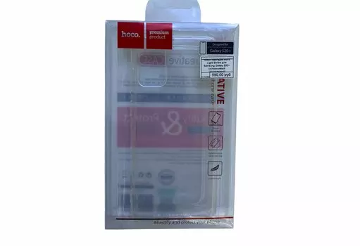 Чехол-накладка Hoco Light Series для Samsung Galaxy S20+ силиконовый (прозрачный)