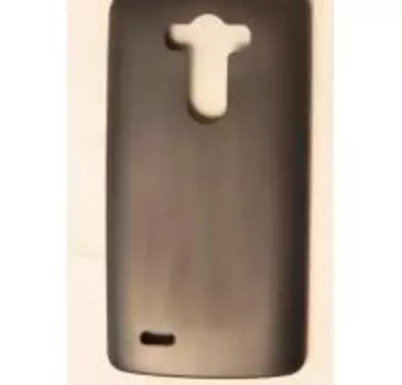 Чехол-накладка i-Zore для LG G3 силиконовый матовый чёрный