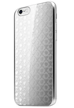 Чехол-накладка Itskins KROM для Apple iPhone 6/6S пластиковый серебристый