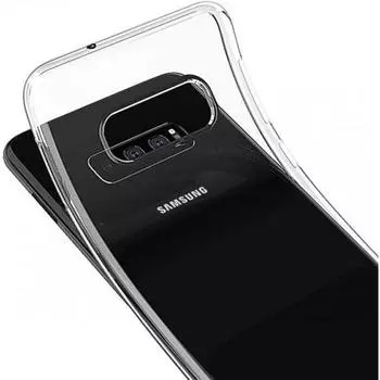 Чехол-накладка j-case 0.5mm THIN для Samsung Galaxy S10+ силикон (прозрачный)