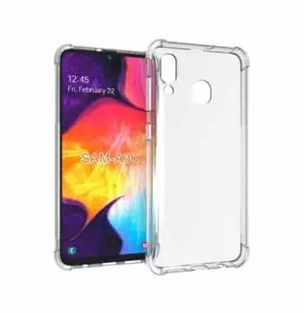 Чехол-накладка j-case 0.5mm THIN для Samsung Galaxy A30 силикон (прозрачный)