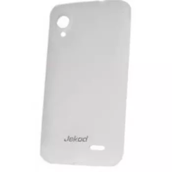Чехол-накладка Jekod для Lenovo IdeaPhone S720 силиконовый (прозрачно-черный)