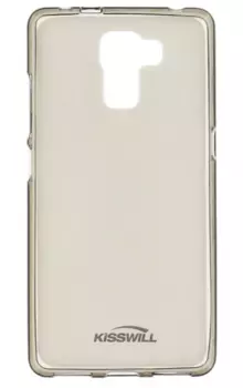Чехол-накладка Jekod/KissWill для Huawei Honor 7i Plus силиконовый (прозрачно-черный)
