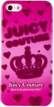Чехол-накладка Juicy Couture для Apple iPhone SE/5S/5 (розовый)