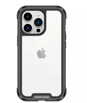 Чехол-накладка Keephone Iron Pro Series для Apple iPhone 13 Pro Max противоударный (черная рамка)