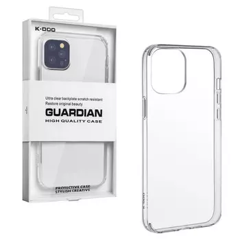 Чехол-накладка Kzdoo Guardian Case для iPhone 14 Pro силиконовый (прозрачный)