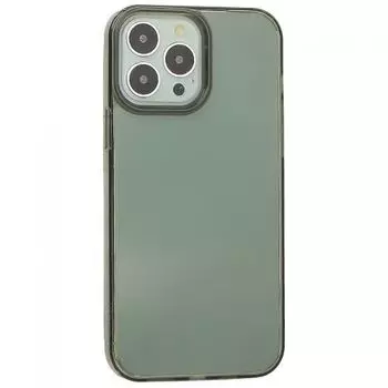 Чехол-накладка Kzdoo Guardian Case для iPhone 14 Pro Max силиконовый (прозрачно-черный)