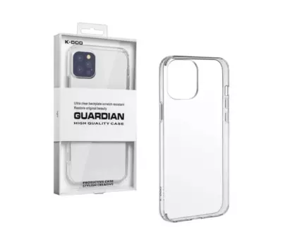 Чехол-накладка Kzdoo Guardian Case для iPhone 16 Pro пластиковый (прозрачный)
