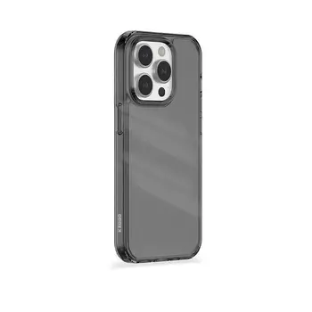 Чехол-накладка Kzdoo Guardian Case для iPhone 15 Pro пластиковый (прозрачно-черный)