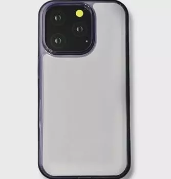 Чехол-накладка Kzdoo Guardian Case для iPhone 14 Pro силиконовый (прозрачно-фиолетовый)