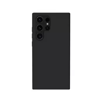 Чехол-накладка Kzdoo iCoat Liquid Series для Samsung Galaxy S23 Ultra силиконовый (черный)