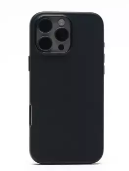 Чехол-накладка Kzdoo Mag Noble Collection MagSafe для Apple iPhone 16 Pro искусcтвенная кожа (черный)