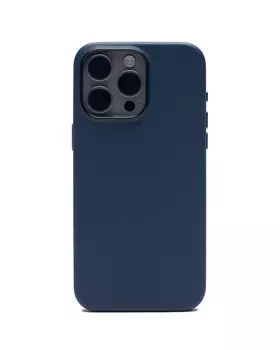 Чехол-накладка Kzdoo Mag Noble Collection MagSafe Series для Apple iPhone 15 Pro искусcтвенная кожа (синий)