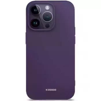 Чехол-накладка Kzdoo Q Series для Apple iPhone 14 Pro Max силиконовый (фиолетовый)