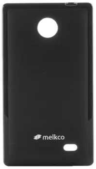 Чехол-накладка Melkco Poly Jacket TPU для Nokia X (силиконовый) (black)