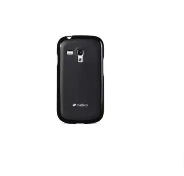 Чехол-накладка Melkco Poly Jacket TPU для Samsung Galaxy S3 mini (матовый/силиконовый) (черный)