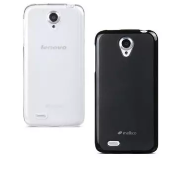 Чехол-накладка Melkco Poly Jacket TPU для Lenovo S820 (силиконовый) (black)
