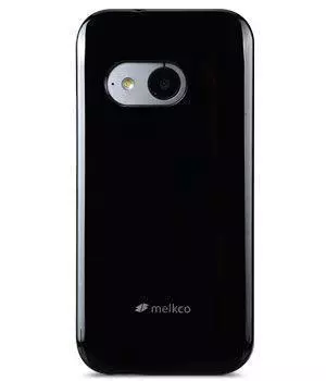 Чехол-накладка Melkco Poly Jacket TPU для HTC One mini2 (силиконовый) (Black)
