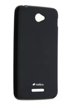 Чехол-накладка Melkco Poly Jacket TPU для Sony Xperia E силиконовый (Black)