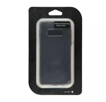 Чехол-накладка Moonfish для Samsung Galaxy S10e силиконовый (прозрачный)