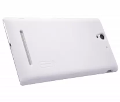 Чехол-накладка Nillkin Frosted Series для Sony Xperia C3 /C3 Dual (D2502/D2533) пластик (белый)