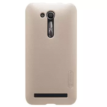 Чехол-накладка Nillkin Frosted Shield для Asus Zenfone Go ZB452KG пластиковый (золотой)
