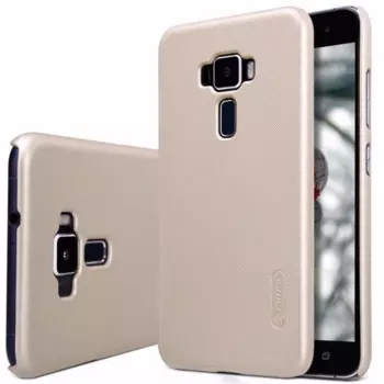 Чехол-накладка Nillkin Frosted Shield для Asus Zenfone 3 ZE552KL пластиковый (золотой)