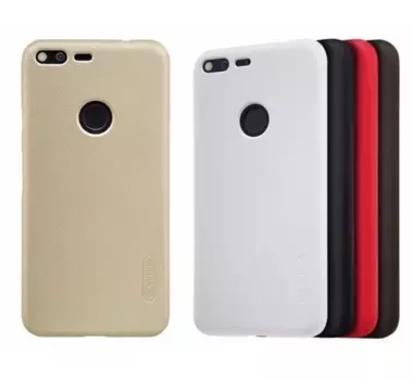 Чехол-накладка Nillkin Frosted Shield для Google Pixel XL пластиковый (золотой)